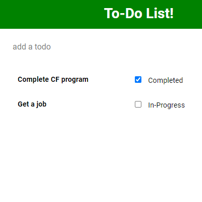to-do list